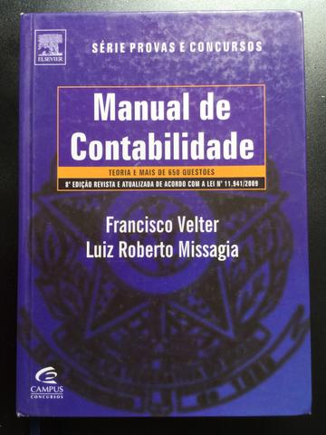 Livro Manual de Contabilidade - 8º edição