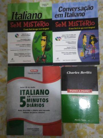 Livros Didáticos Italiano e Inglês
