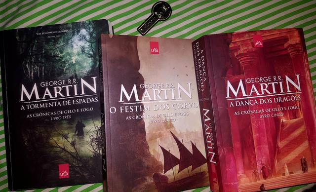 Livros da saga Game of Thrones