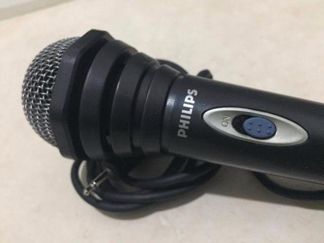 Microfone Panasonic Karaokê