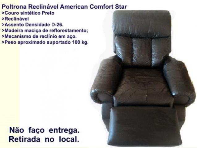 Poltrona Reclinável American Comfort Star,Bom Estado