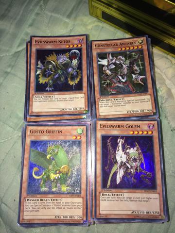 500 cartas originais yugioh
