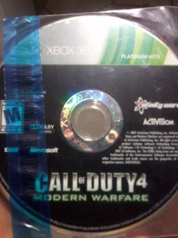 Call Of Duty 4 Modern Warfare + PES  Originais
