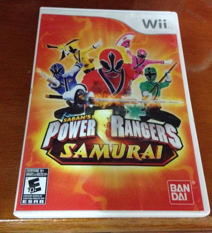 Power Rangers Samurai Nintendo Wii