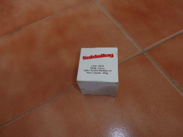 Rolo de estanho  diametro 2,4mm