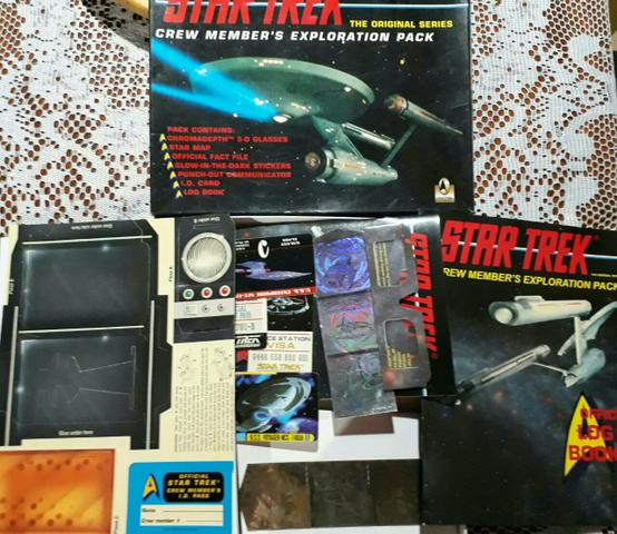 Star Trek TOS Crew Member's Kit de Exploração - raro