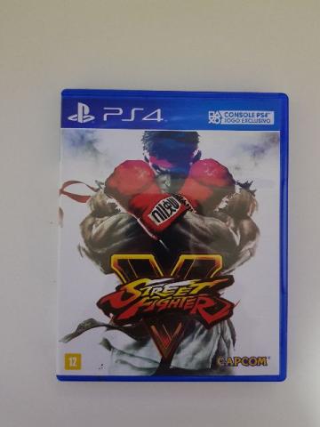 Street Fighter 5 Midia Fisica Muito Nova Ps4