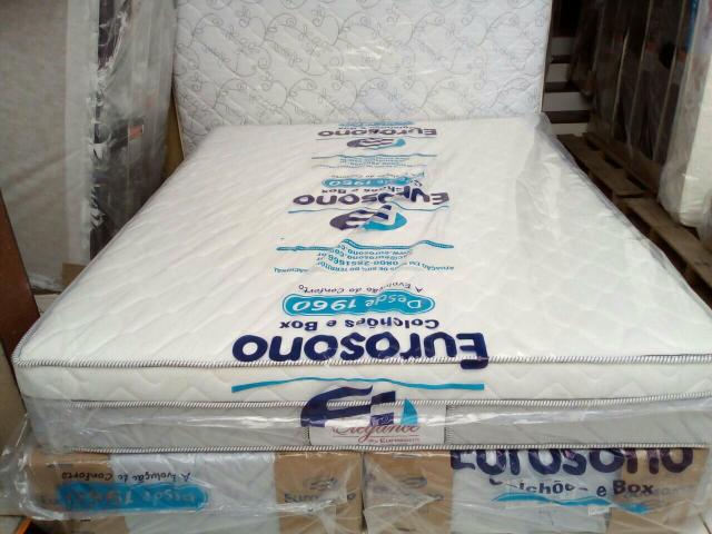 C.2 - Cama Box Casal Queen - Nova e lacrada