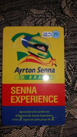 Cartão Ayrton Senna