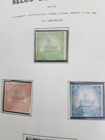 Coleção de selos Brasil desde império