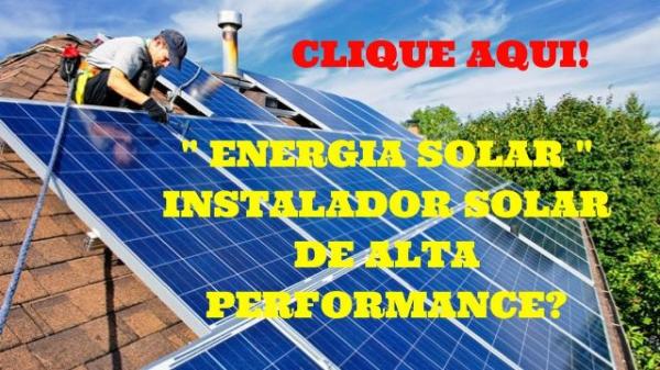 Energia solar - instalador solar de alta performance