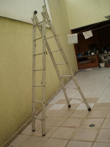 Escada de aluminio 7 degraus Extensivel perfeita