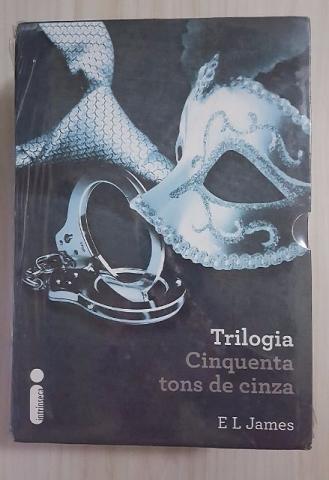 Kit Livros - Trilogia 50 Cinquenta Tons de Cinza - Novo