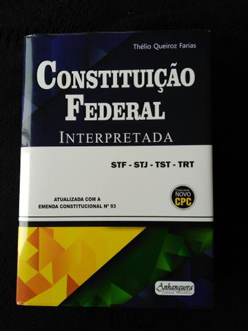 Livro Constituição Federal Interpretada 