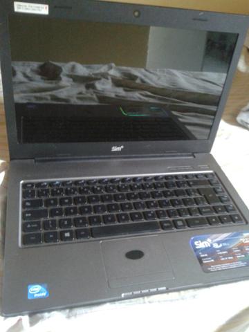 Notebook positivo retirada de peças