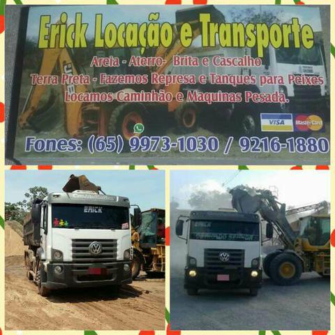 Areia Aterro Brita Cascalho Pedrisco