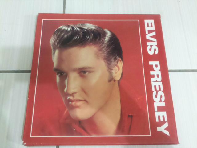 Caixa (vermelha) 5 LPs Elvis Presley