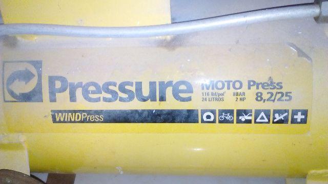 Compressor Pressure de 24 litros com pouco uso
