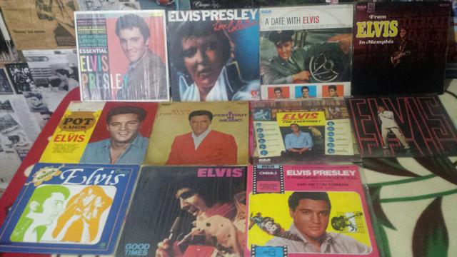 Elvis Presley coleção discos