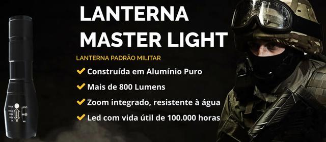 Lanterna Master Light - Militar