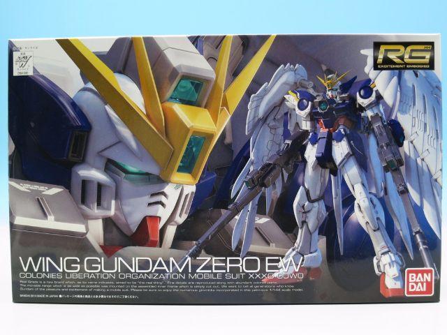 Model Kit Rg Xxxg-00w0 Wing Gundam Zero Ew - Gundam Wing