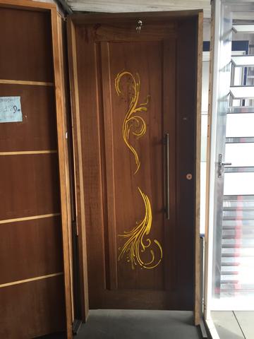 Porta macia com resina 210x80