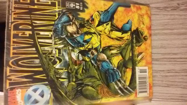 Quadrinho Wolverine