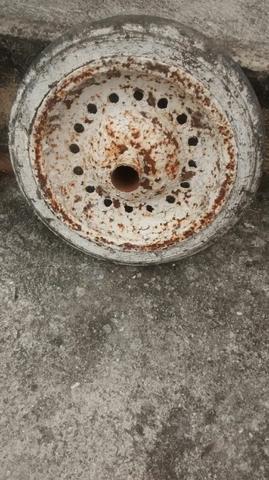Roda do carrinho de mão