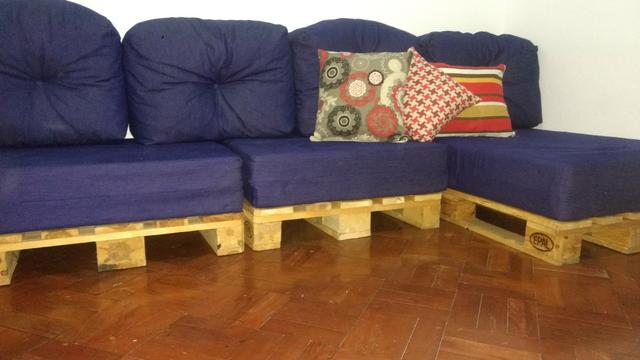 Sofá Cama Modular Pallets