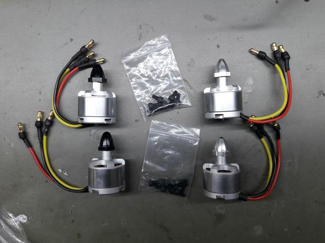 04 motores brushless dys bxkv cw/ccw