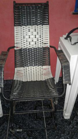 Cadeira de balanço com mola