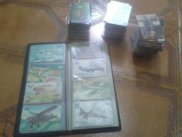 Coleção de cartões telefônicos