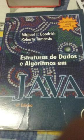 Estrutura de Dados e Algoritmos em Java (Usado)