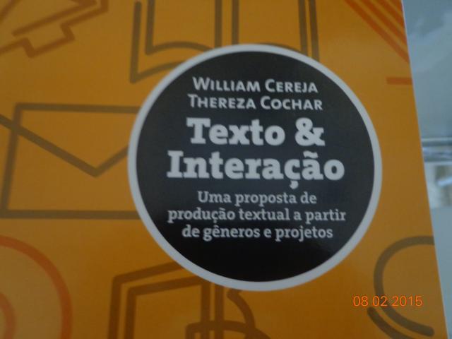 Livro "Texto & Interação", de William Cereja e Thereza