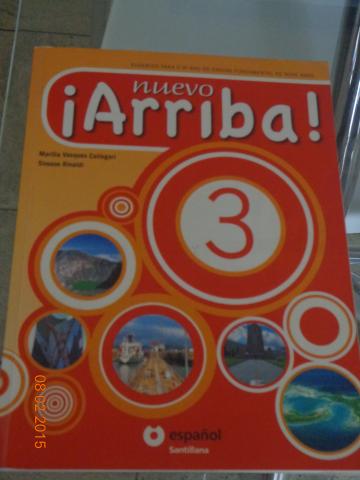 Livro nuevo Arriba 3, Marília Vasques Callegari e Simone