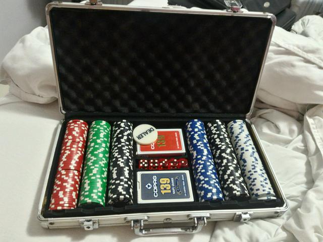 Maleta poker 300 fichas