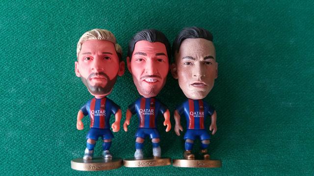 Mini Craques Messi, Soares, Neymar e Ronaldo Fenômeno