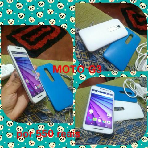 Moto g3 16gb 4g resistente água película acessorios