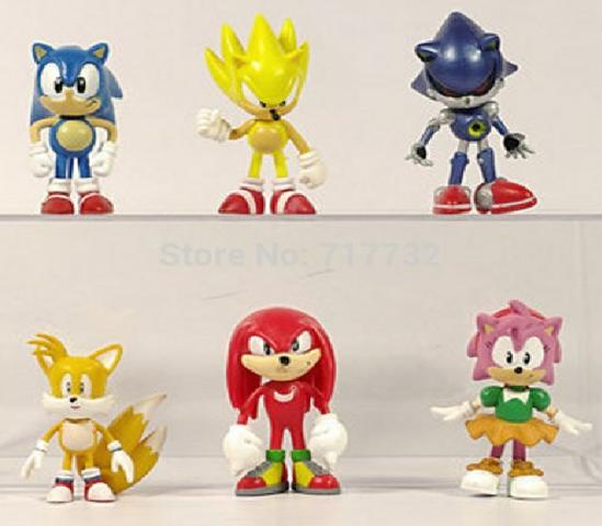 Amy; Knuckles; Metal Sonic; Sonic; Super Sonic; Tails = 06