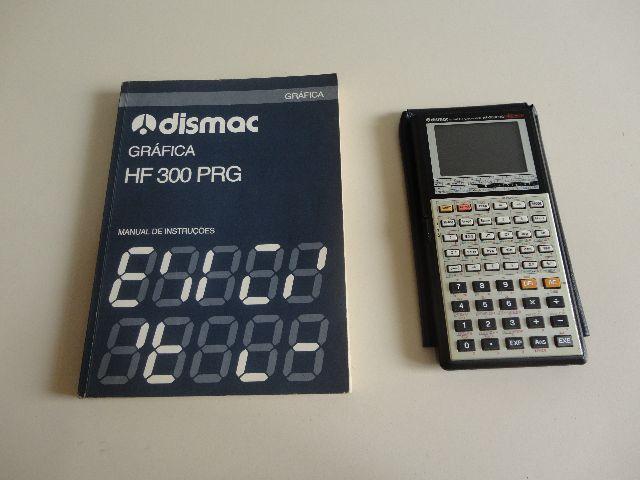 Calculadora Gráfica Dismac HF 300 PRG com Manual (Raridade)