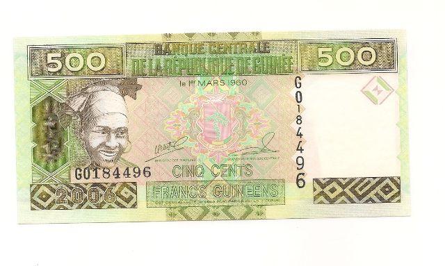 Cédula Rep de Guinée