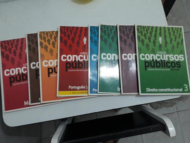 Coleção de Livros para concurso