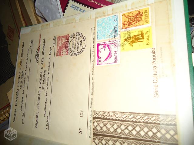 Coleção de selos  selos