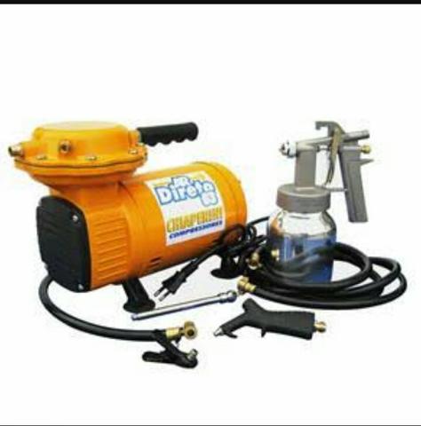 Compressor De Ar Direto Bivolt + Kit.completo - Chiaperini.