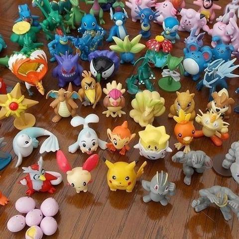 Miniaturas do pokemon 24unidades sortidos