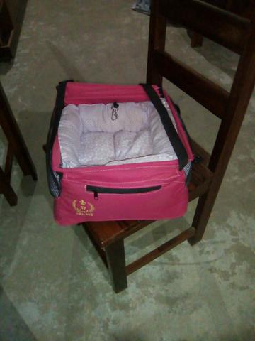 Cadeira com cama de pet para carro