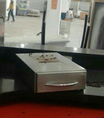 Caixa de borra de café