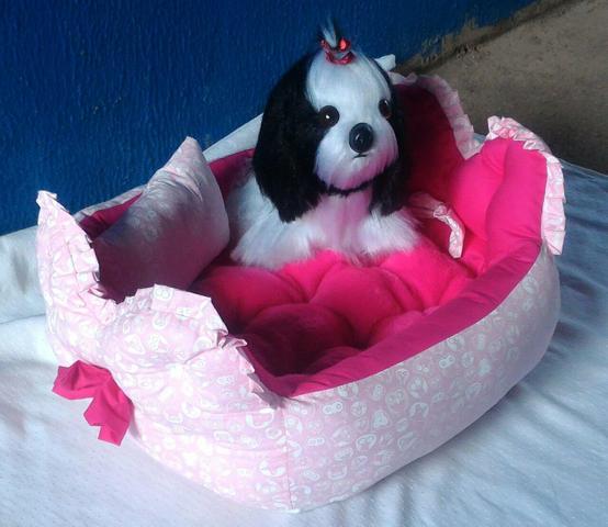 Cama para shih tzu (shitzu), lhasa apso, pug, schnauzer,