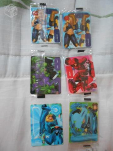 Cards Figurinhas Marvel Heroes - Para Montar