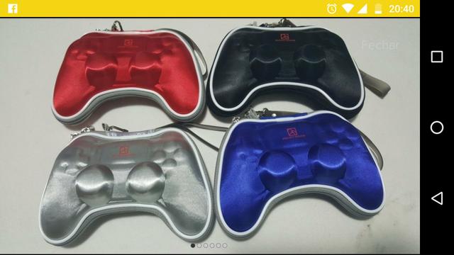 Case bolsa para controle ps4 e Xbox One novo varias cores